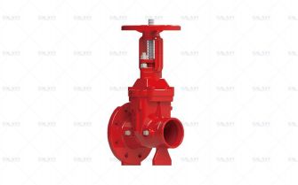 FM UL Flange-Grooved OS&Y Resilient Gate Valve